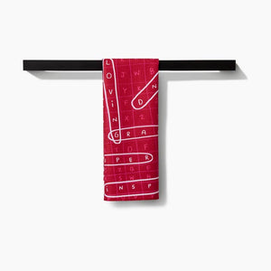 Mom Search Kitchen Tea Towel by Geometry