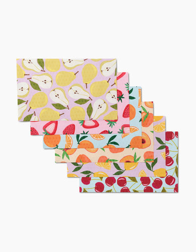Not Paper Towels Sweet Summer Mix 1 Set of 6 by Geometry