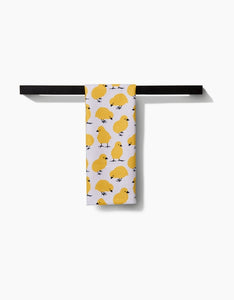 Peep Parade Kitchen Tea Towel by Geometry