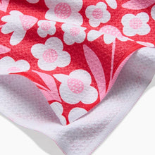 Load image into Gallery viewer, Pink Blooms Kitchen Tea Towel by Geometry
