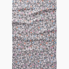 Load image into Gallery viewer, Playful Bunnies Kitchen Tea Towel by Geometry
