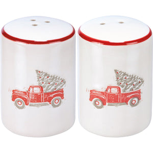 Red Truck - Salt & Pepper Set