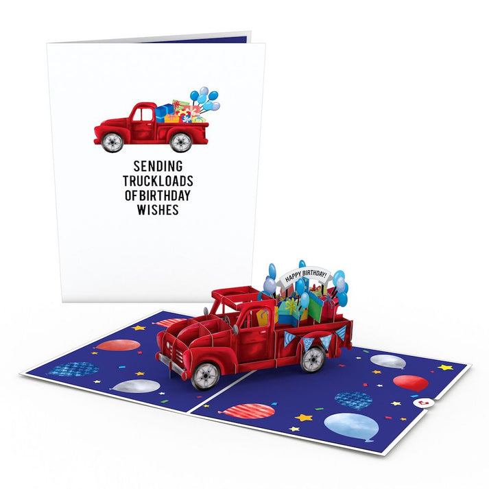 Truckloads of Birthday Wishes Lovepop Card