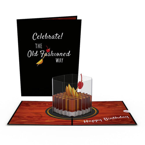 Old Fashioned Birthday LovePop Card