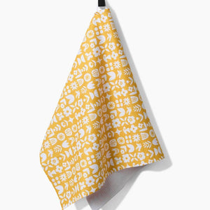 Scandi Spring Kitchen Tea Towel by Geometry