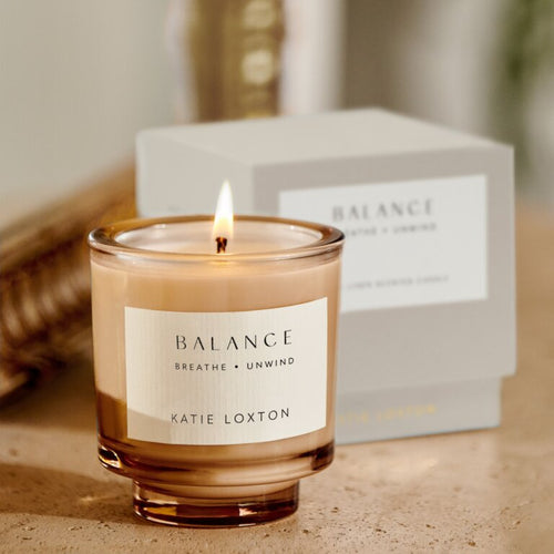 Sentiment Candle 'Balance' - Fresh Linen And White Lily