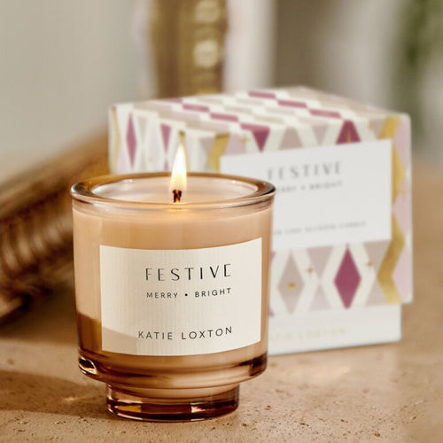 Sentiment Candle 'Festive' - Cinnamon & Nutmeg Chai