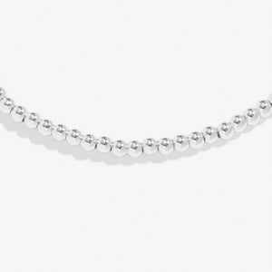 Silver Bead Stacking Bracelet - 2.5mm