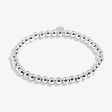 Load image into Gallery viewer, Silver Bead Stacking Bracelet - 5mm
