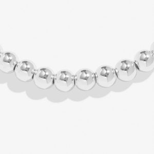 Silver Bead Stacking Bracelet - 5mm