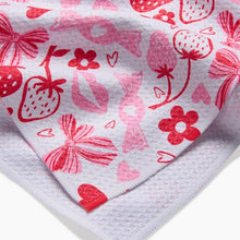 Load image into Gallery viewer, Sweet Valentine Kitchen Tea Towel by Geometry
