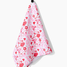 Load image into Gallery viewer, Sweet Valentine Kitchen Tea Towel by Geometry
