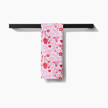 Load image into Gallery viewer, Sweet Valentine Kitchen Tea Towel by Geometry
