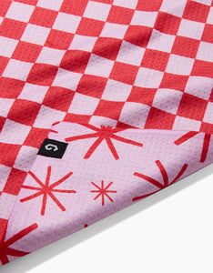 Double Sided - Christmas Cutie Kitchen Tea Towel by Geometry