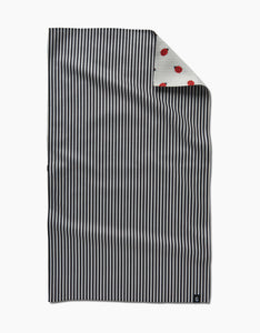 Double Sided - Lady Kitchen Tea Towel by Geometry