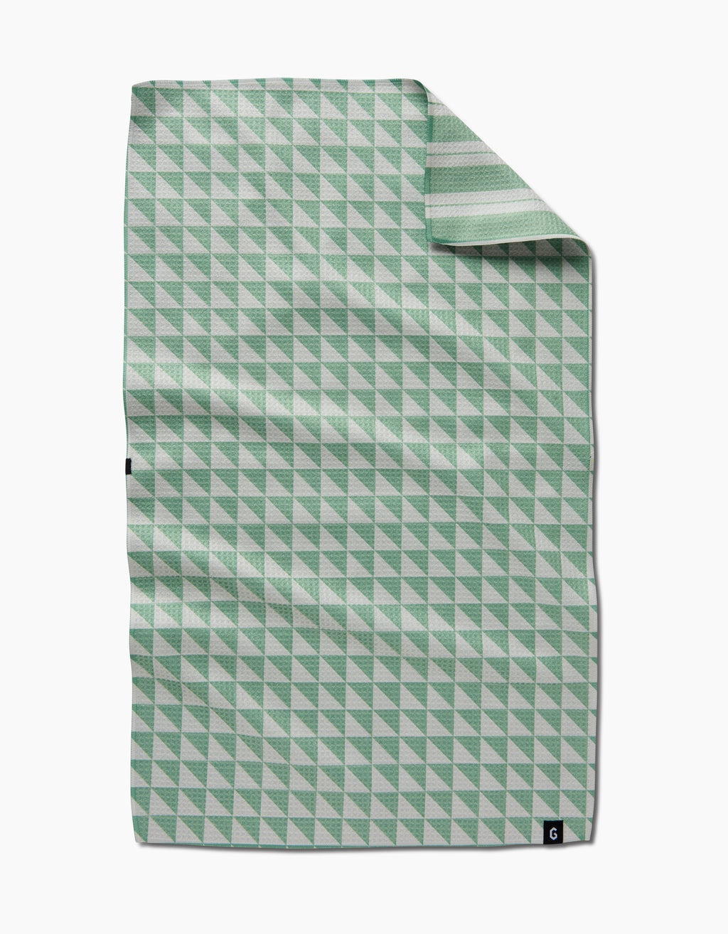 Double Sided - Pistachio Kitchen Tea Towel by Geometry