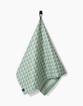 Load image into Gallery viewer, Double Sided - Pistachio Kitchen Tea Towel by Geometry
