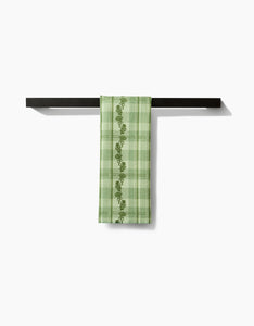 Celtic Plaid Kitchen Tea Towel by Geometry