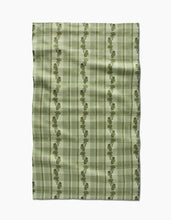 Load image into Gallery viewer, Celtic Plaid Kitchen Tea Towel by Geometry
