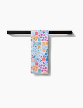 Load image into Gallery viewer, Floral Garden Kitchen Tea Towel by Geometry
