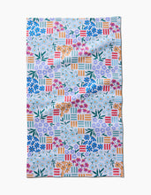 Load image into Gallery viewer, Floral Garden Kitchen Tea Towel by Geometry
