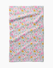 Load image into Gallery viewer, Garden of Light Kitchen Tea Towel by Geometry
