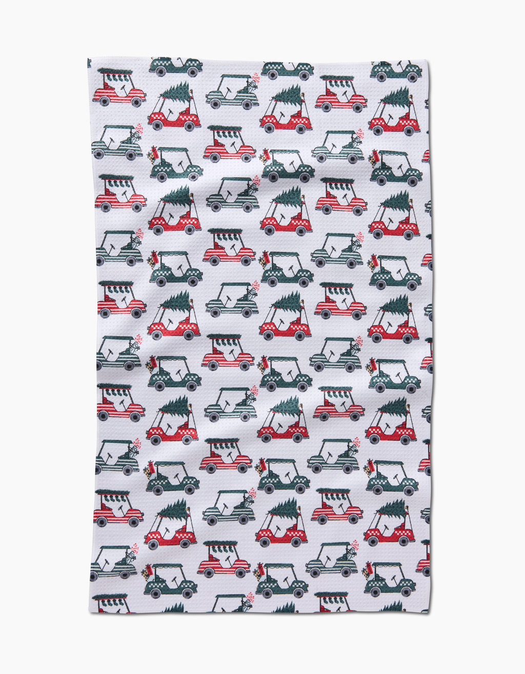 Holiday Golf Kitchen Tea Towel by Geometry