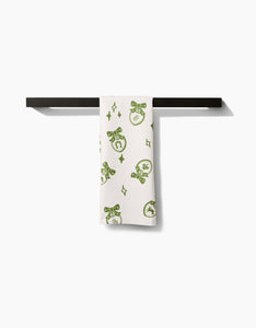 Lucky Bow Kitchen Tea Towel by Geometry