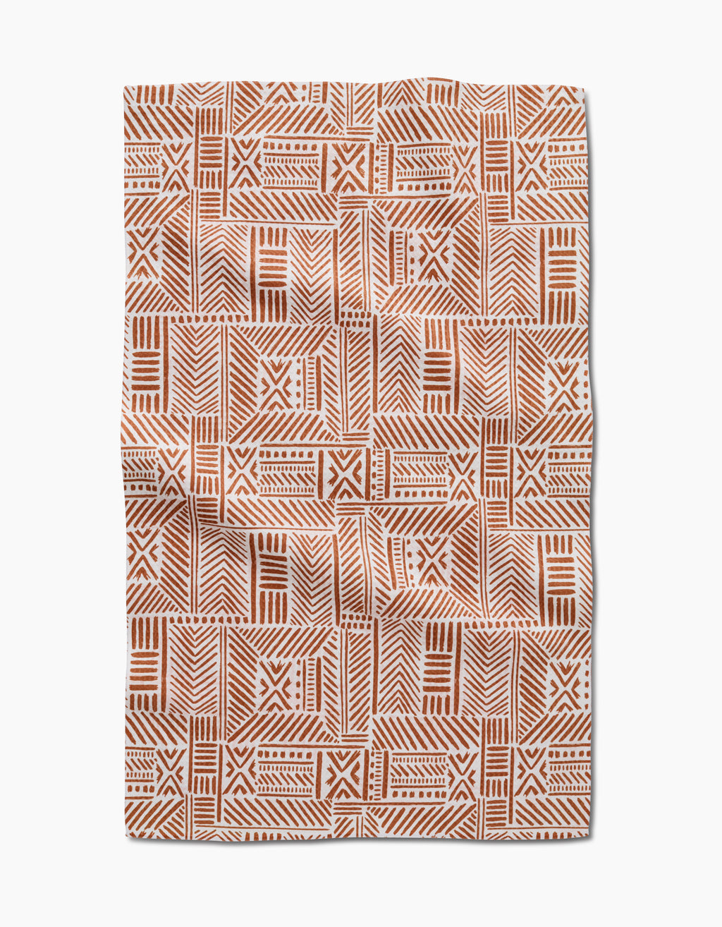 Mud Cloth Natural Kitchen Tea Towel by Geometry