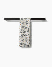 Load image into Gallery viewer, Painted Spring Flowers Kitchen Tea Towel by Geometry
