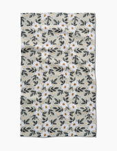 Load image into Gallery viewer, Painted Spring Flowers Kitchen Tea Towel by Geometry
