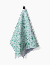 Load image into Gallery viewer, Plumbago Bloom  Kitchen Tea Towel by Geometry
