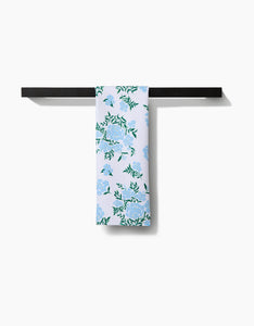 Plumbago Kitchen Tea Towel by Geometry