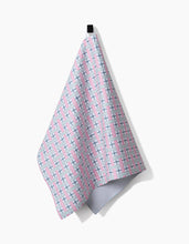 Load image into Gallery viewer, Spring Plaid Cottage Kitchen Tea Towel by Geometry
