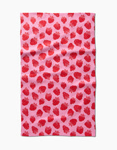 Load image into Gallery viewer, Strawberry Fields Kitchen Tea Towel by Geometry
