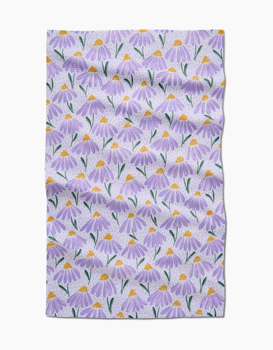 Upside Down Daisy Kitchen Tea Towel by Geometry