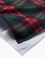 Load image into Gallery viewer, Very Merry Plaid Kitchen Tea Towel by Geometry
