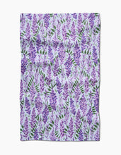 Load image into Gallery viewer, Wisteria Kitchen Tea Towel by Geometry
