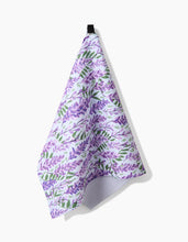 Load image into Gallery viewer, Wisteria Kitchen Tea Towel by Geometry
