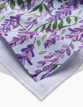 Load image into Gallery viewer, Wisteria Kitchen Tea Towel by Geometry
