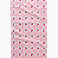 Load image into Gallery viewer, Vera Strawberries Kitchen Tea Towel by Geometry
