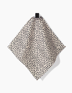 Dotty Tan Luxe Washcloth Set of 3 by Geometry