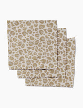 Load image into Gallery viewer, Light Leopard Luxe Washcloth Set of 3 by Geometry
