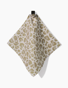 Light Leopard Luxe Washcloth Set of 3 by Geometry