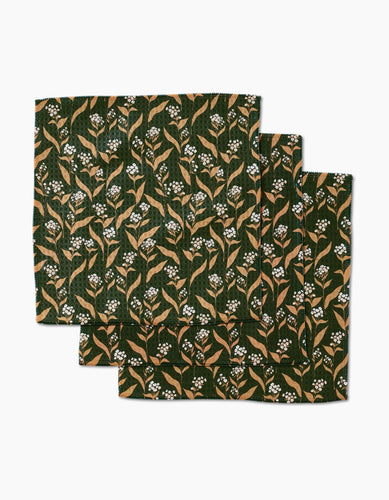 Loretta Luxe Washcloth Set of 3 by Geometry