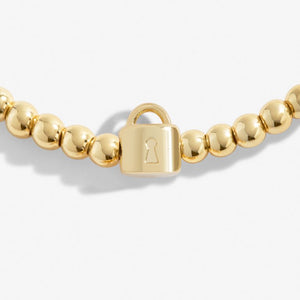 Share Happiness 'Stronger Than You Know, You Got This' Bracelet In Gold