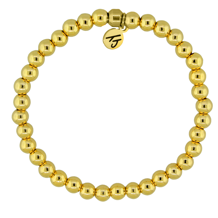 Gold Collection - Defining Bracelet- Everyday Bracelet with Gold Filled Beads