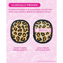 Load image into Gallery viewer, Leopard 7-Day Set of MakeUp Erasers
