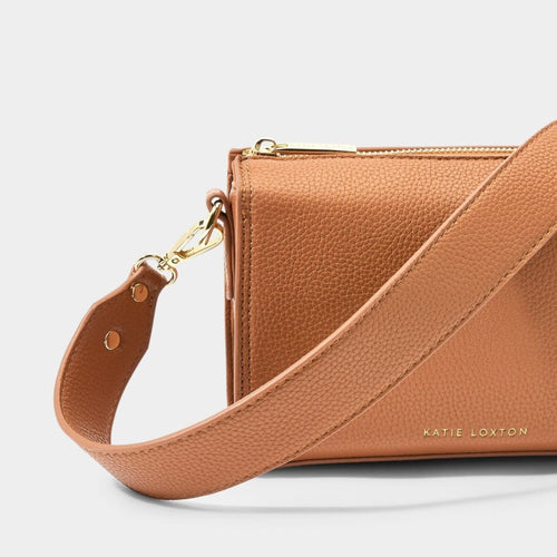 Zana Crossbody Bag - Cognac