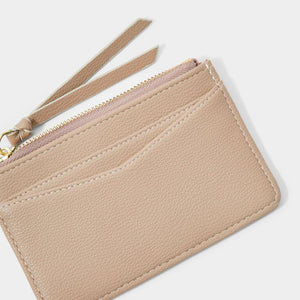 Isla Coin Purse and Card Holder - Soft Tan